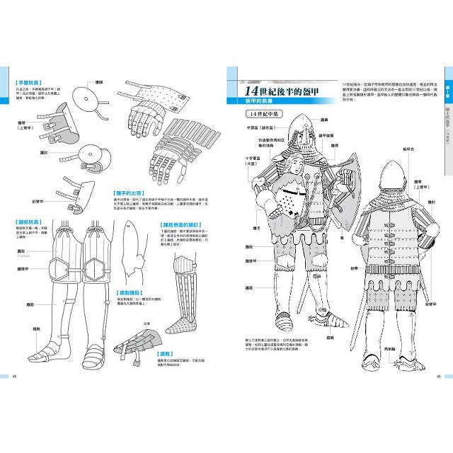 西洋甲冑 武器作畫資料集 金石堂漫畫
