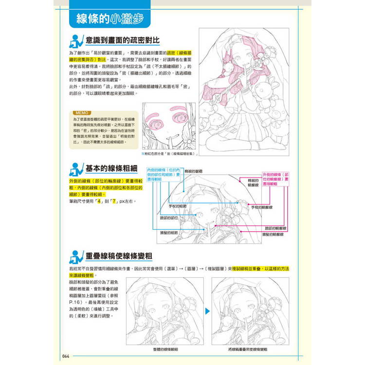 電腦繪圖「線稿」描繪技巧百科 電腦繪圖「線稿」描繪技巧百科