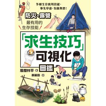 求生技巧可視化圖鑑：防災、露營最有用的生存技能