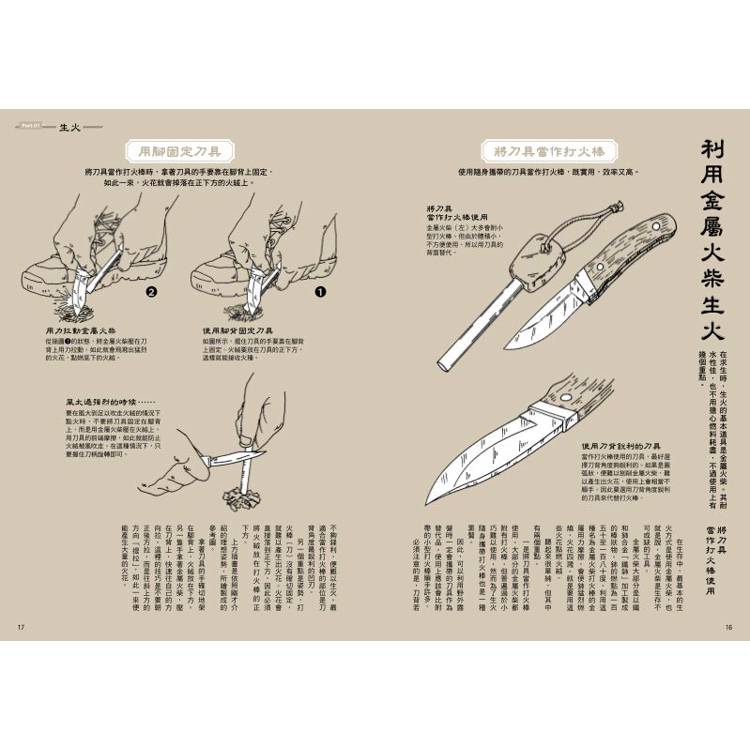 野外生存圖解:掌握自然中的生存技能 野外生存圖解:掌握自然中的生存技能