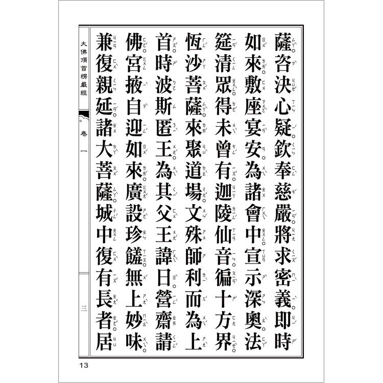 大佛頂首楞嚴經(翻口刷金32開精裝)(2版) 大佛頂首楞嚴經(翻口刷金32開精裝)(2版)