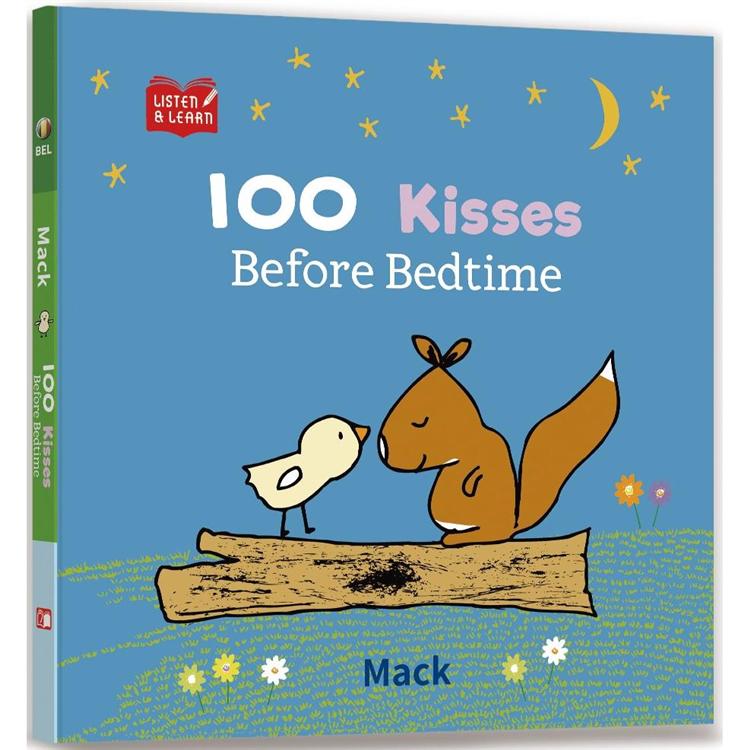 100 Kisses Before Bedtime(附美籍教師朗讀MP3)【金石堂、博客來熱銷】