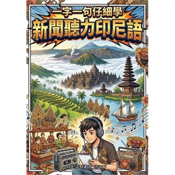 【電子書】一字一句仔細學：新聞聽力印尼語