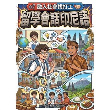 【電子書】融入社會找打工：留學會話印尼語