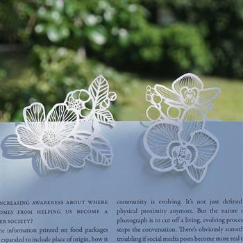 臺灣蝴蝶蘭與恆春山茶紙書籤