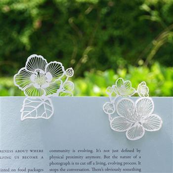 山芙蓉與阿里山櫻花紙書籤
