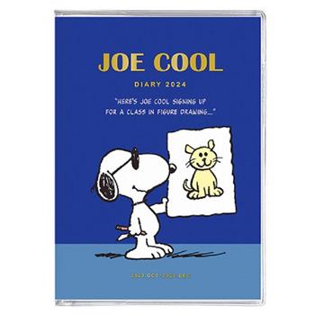 2024自我管理月間手帳B6-史努比/耍酷/APJ