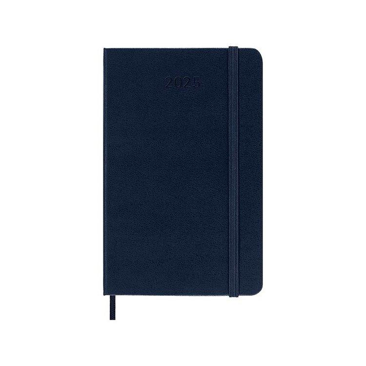 【MOLESKINE】2025週記手帳12M硬殼口袋寶藍 - 週記_硬殼口袋寶藍