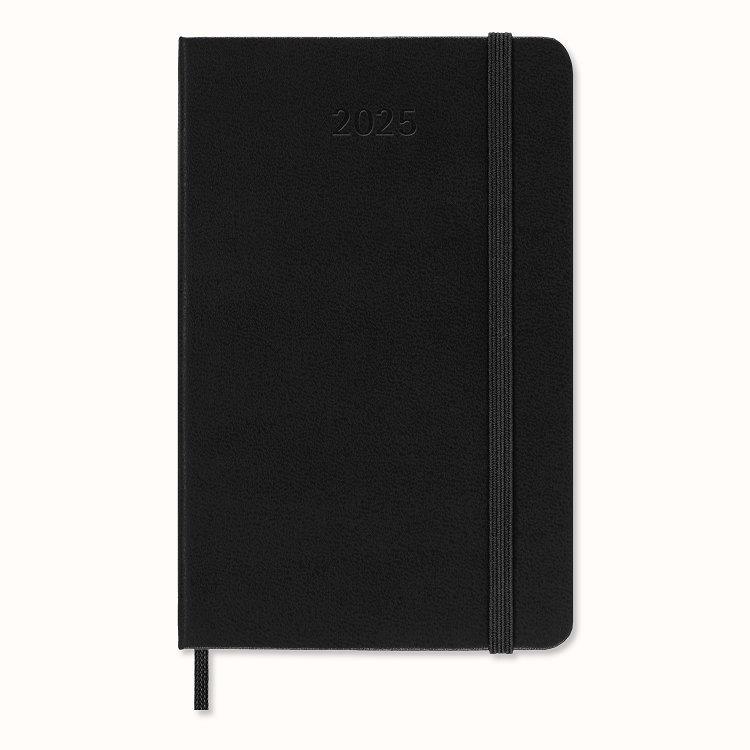【MOLESKINE】2025直式週記12M硬殼口袋黑 - 直式週記_硬殼口袋黑