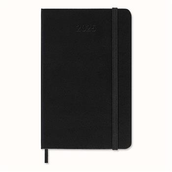 【MOLESKINE】2025直式週記12M硬殼口袋黑