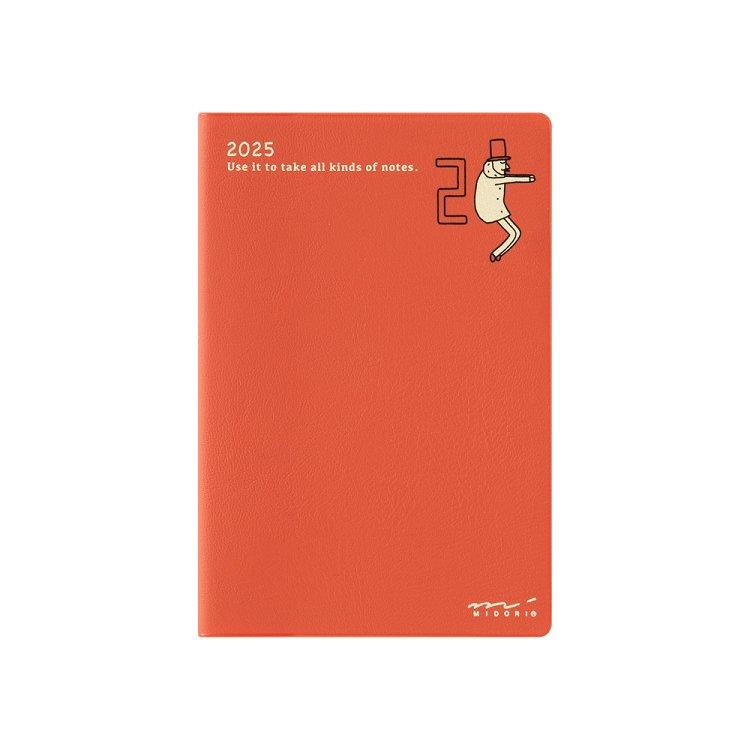 MIDORI [PD]2025手帳迷你月間歐吉桑