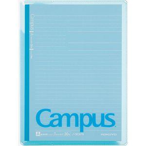 KOKUYO Campus雙收納資料夾（附筆記本）－水藍