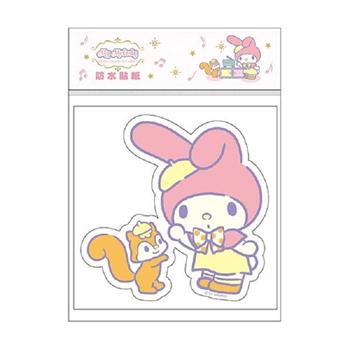 三麗鷗-防水貼紙-美樂蒂