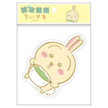 吉伊卡哇 防水貼紙-黃