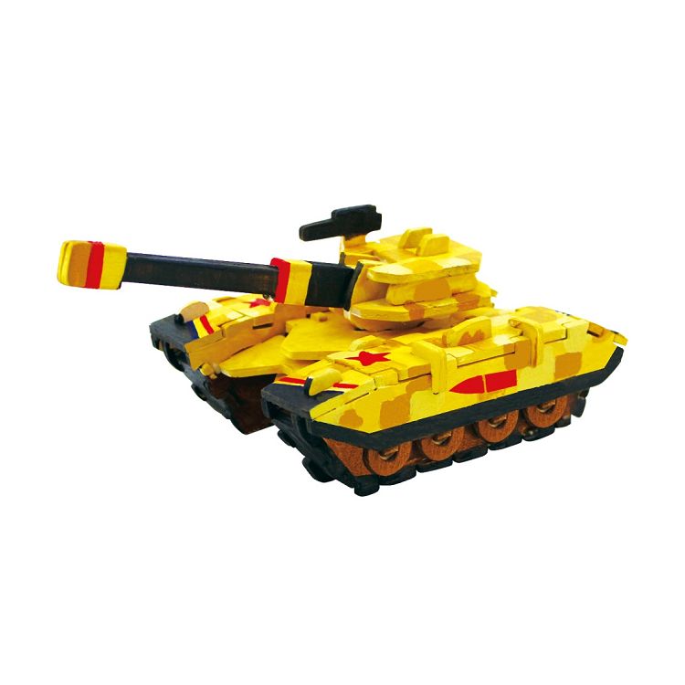 Robotime / DIY 手繪拼圖模型－坦克