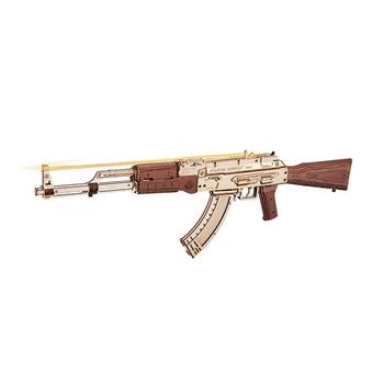 ROB/立體木製組裝模型 AK47造型步槍 LQ901 179【金石堂、博客來熱銷】
