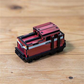DIY木質柴油機車