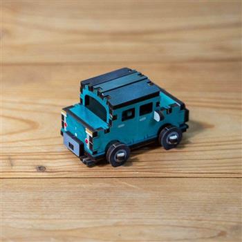 DIY木質經典金龜車