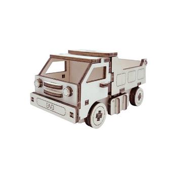 DIY木質砂石車