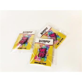 Kinmaton金馬桶鴻運小徽章-KIMMY  BEAR人緣粉