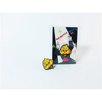 Kinmaton金馬桶鴻運小徽章-KINMATON金運冰淇淋