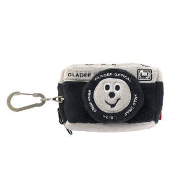 Gladee 黑色相機造型有拉鍊悠遊票卡零錢包