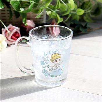 【Disney 迪士尼】公主系列玻璃馬克杯-仙杜瑞拉(仙履奇緣)【金石堂、博客來熱銷】