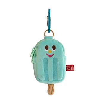 Gladee 藍色蘇打冰棒造型Air Pods收納零錢包