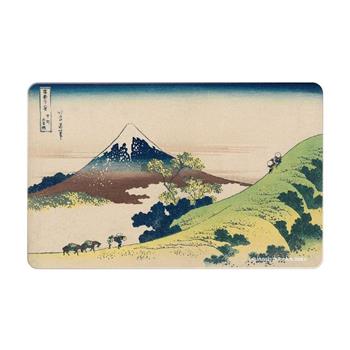 葛飾北齋《甲州犬目峠》一卡通