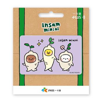 LINE FRIENDS minini《健康人參》一卡通
