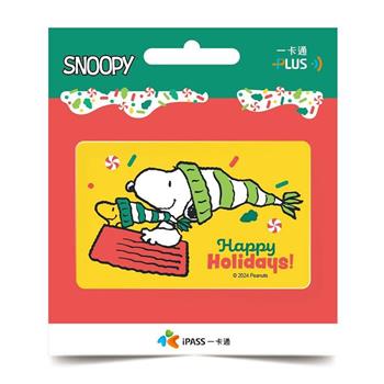 SNOOPY《節日快樂》一卡通