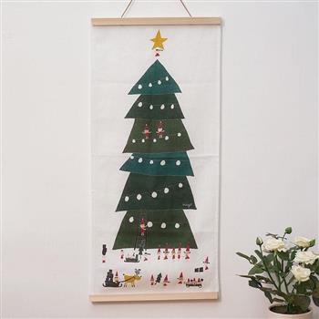 原木磁吸式掛軸／立座組