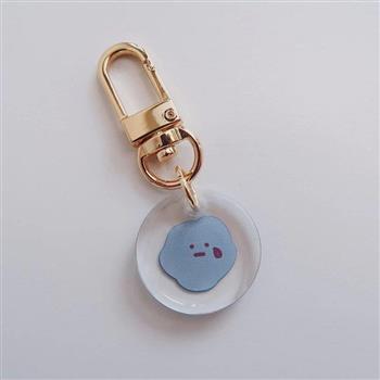 方坊 金屬壓克力掛飾 25mm-小哀(導角款)