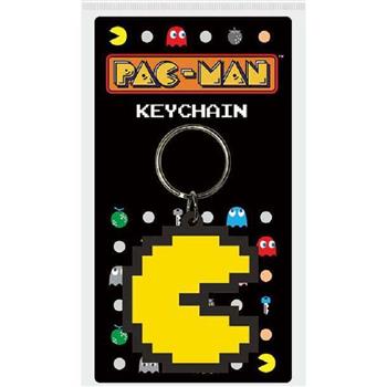 【小精靈】Pac-Man (Pixel) 進口橡膠鑰匙圈 / 吃豆人 / NAMCO