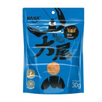 KAKA 大尾醬燒蝦餅 30g 原味【金石堂、博客來熱銷】
