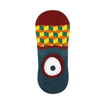 四季和柄水立方止滑隱形襪22-26cm