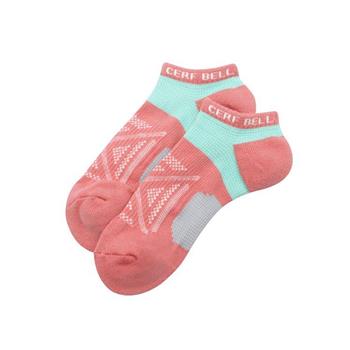 四季CB機能戶外壓力船襪-粉22-26