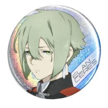 SUNSTAR/機動戰士鋼彈 水星的魔女 角色圓形徽章 伊蘭 080