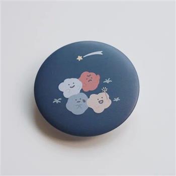 方坊 徽章(大)-流星祈願(霧面)