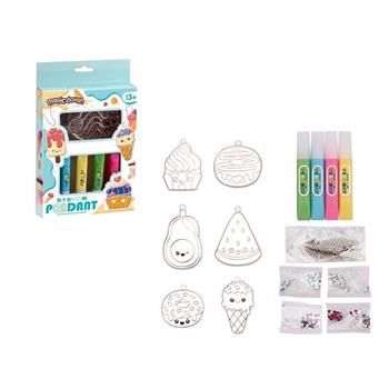 DIY塗色吊飾-甜點冰淇淋