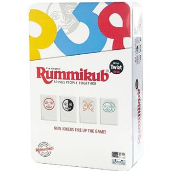 Rummikub Twist Tin Mini 拉密變臉外出型鐵盒版