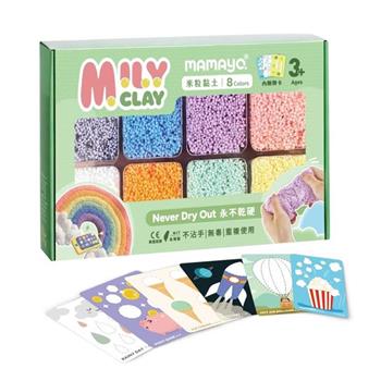 【mamayo】米粒黏土經典8色組