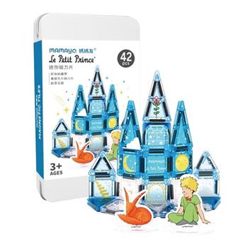 【mamayo】迷你磁力片-小王子正版授權(42pcs)