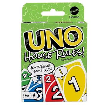 UNO卡牌遊戲:遵守家規