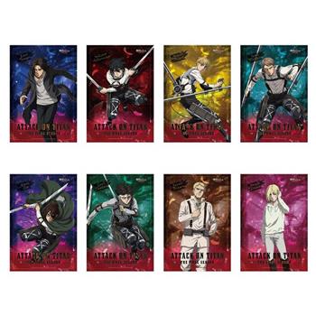 進擊的巨人-銀箔海報(8入)-B款(綜)