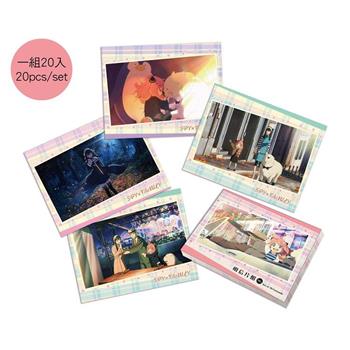 明信片組(20入)-間諜家家酒B款(綜)
