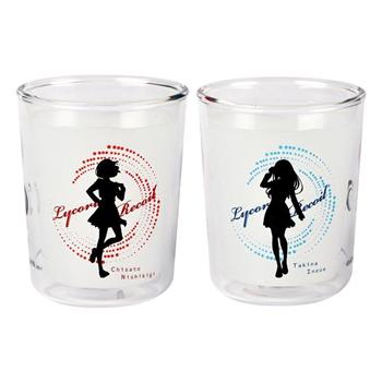 玻璃杯(雙層)-莉可麗絲A款(千+瀧)