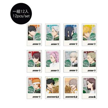 拍立得風明信片組(12入)-防風少年A款(綜)