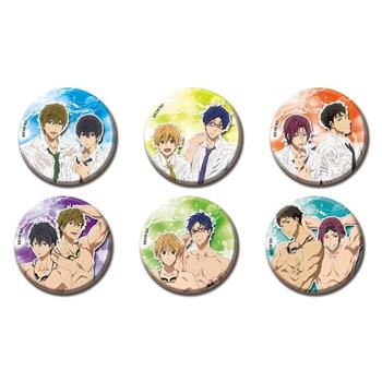 Free!ES-圓形磁鐵(6款隨機)