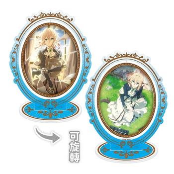 紫羅蘭永恆花園-壓克力旋轉立牌-信